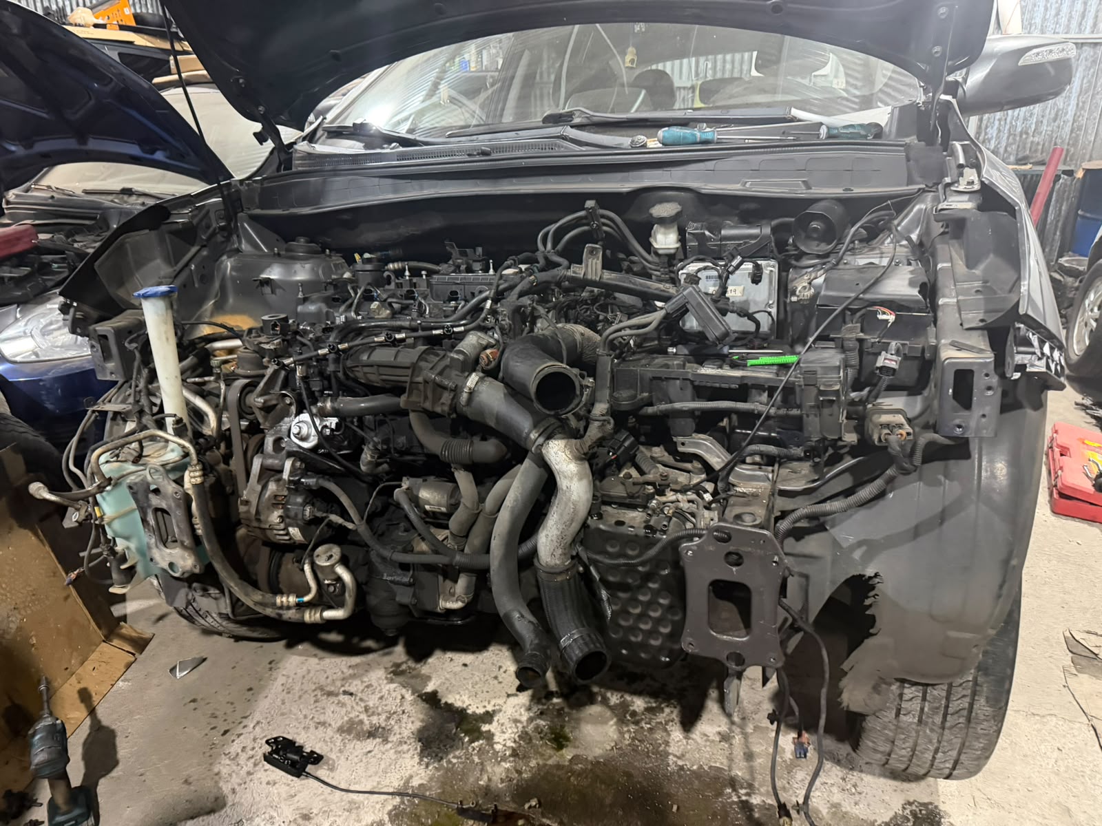 Reparación de motor diésel con turbo en Autocar S.R