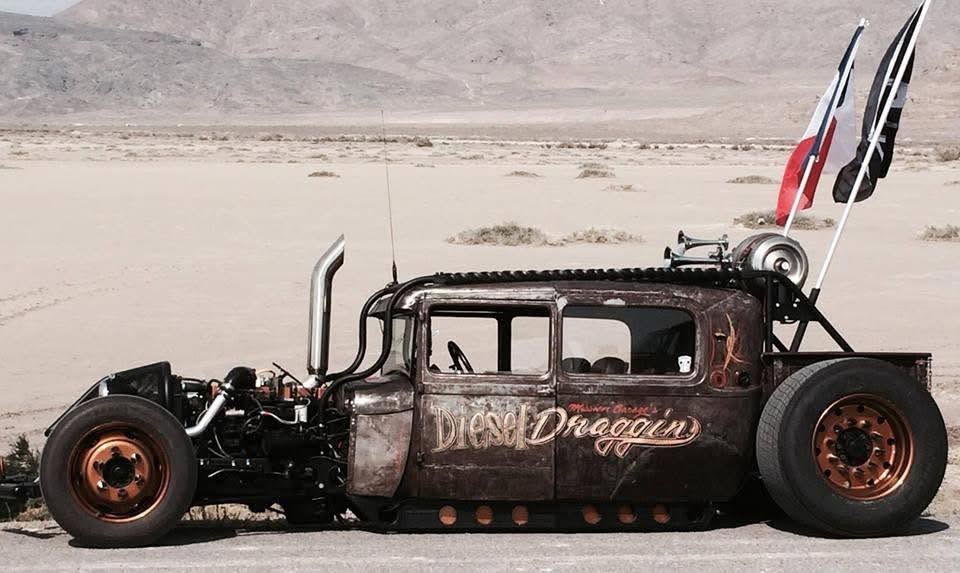 Proyecto personal de Don Jorge: rat-rod diésel Diesel Draggin'